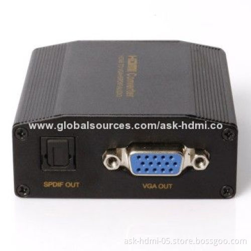 HDMI to VGA + SPDIF/Audio HDMI Converter with Best Price